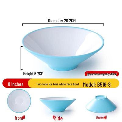 8-inch Large Commercial Melamine Soup Bowl