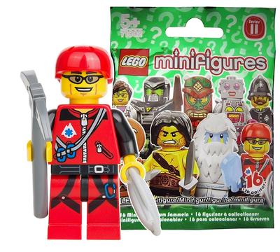 LEGO Minifigure Series 11 Mountain Climber (71002-9) - Unopened