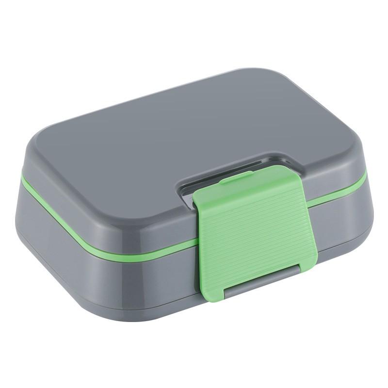 Leak-Proof Student Lunch Box With Multi-Compartment Design Food-Safe PP Bento Container Kids School Meals Microwave Safe