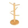 Bamboo Multifunctional Cup & Jewelry Holder with Wine Glass Drip Rack