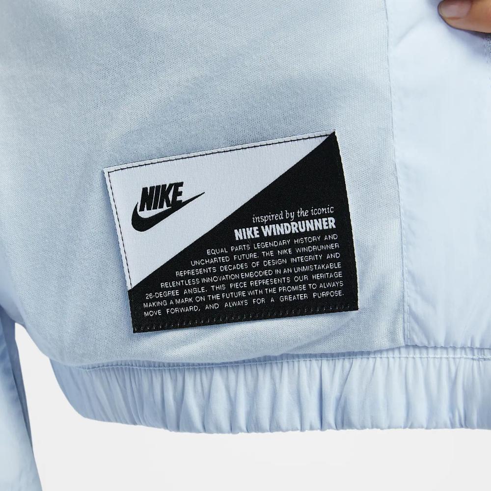 New Nike Windrunner Women's Loose Uv Woven Full Zip Jacket FV6305-423