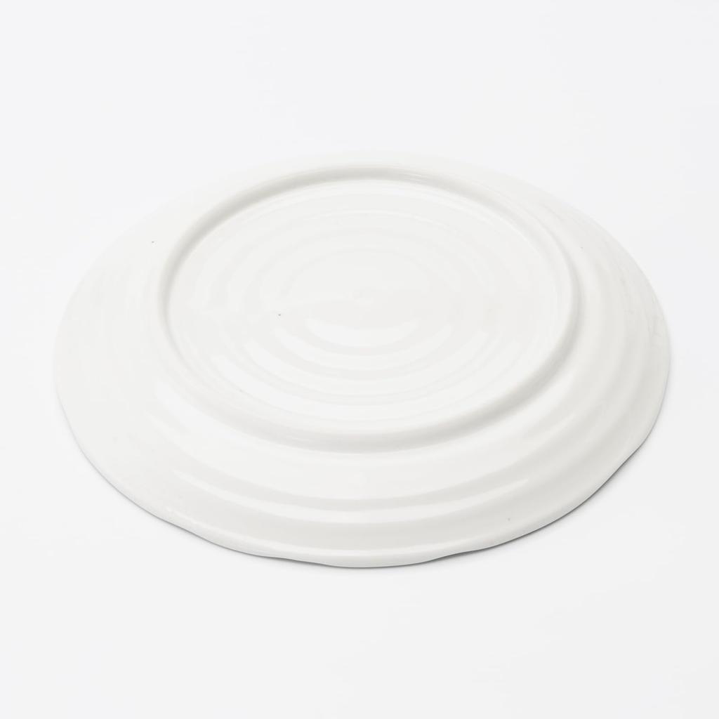 Mino Ware Dinnerware Set of Medium and Large Approximately 22cm Microwave and Dishwasher Made In Product Number 564642 "Konhiki Glaze" 5, Plates,