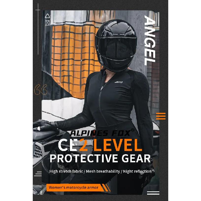 Women's Motorcycle Armor Full Body Summer Motorbike Skiing Protective Jackets Lady Motocross Racing padded clothes CE Approved