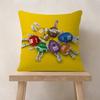 MMs Chocolate Candy Meme  Cushion Cover Pillow Cover Decor Pillowcase Printed Cushion Case for Couch
