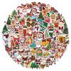 50/100PCS Christmas Collection Cartoon Graffiti Stickers DIY Luggage Speaker Skateboard Label Waterproof Stickers