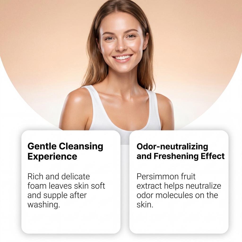 VIARELINE Daily Cleansing Moisturizing Soap Refreshing Body Deodorant Soap for Underarm and Skin Care 100g
