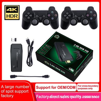 M8 HDMI HD Retro TV Game Console with Wireless Gamepad for Two-Player Arcade Fun