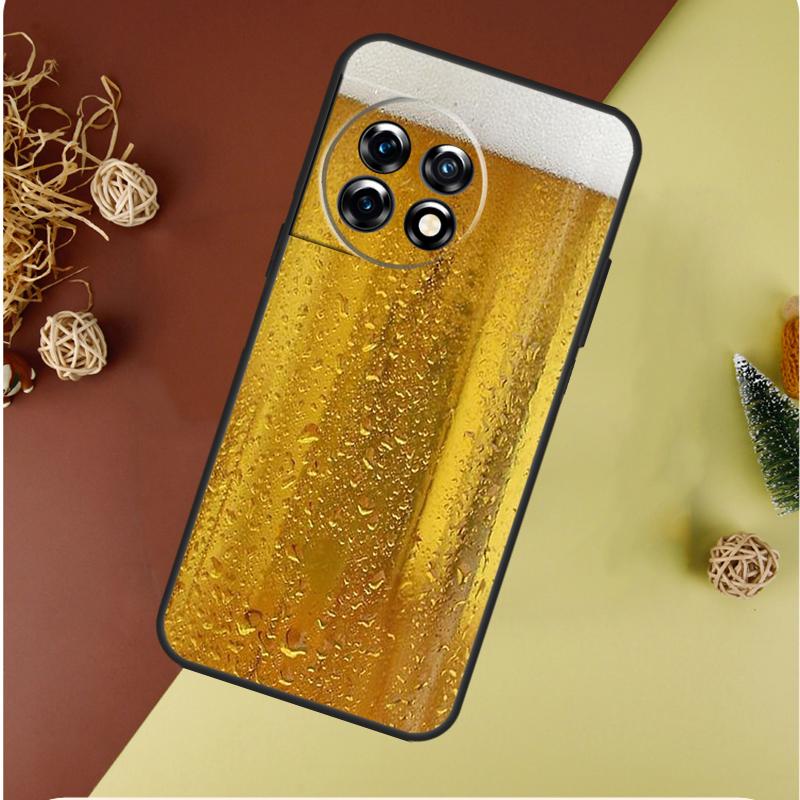 Drink Beer Red Wine For OnePlus 13 13R 12 12R 11 9 10 Pro 8T 9RT 10T 10R Nord 4 CE 2 3 Lite N20 N30 Phone Case