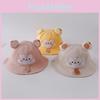 Adorable Sun Hat For Infants Toddlers With Wide Brim Round Top Cartoon Tie Bucket Hat