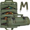 Heavy-Duty Roll-Up Tool Bag - Oxford Fabric Multi-Tool Organizer All-In-One Garage Storage Fit For Mechanics/Electricians/Carpenters