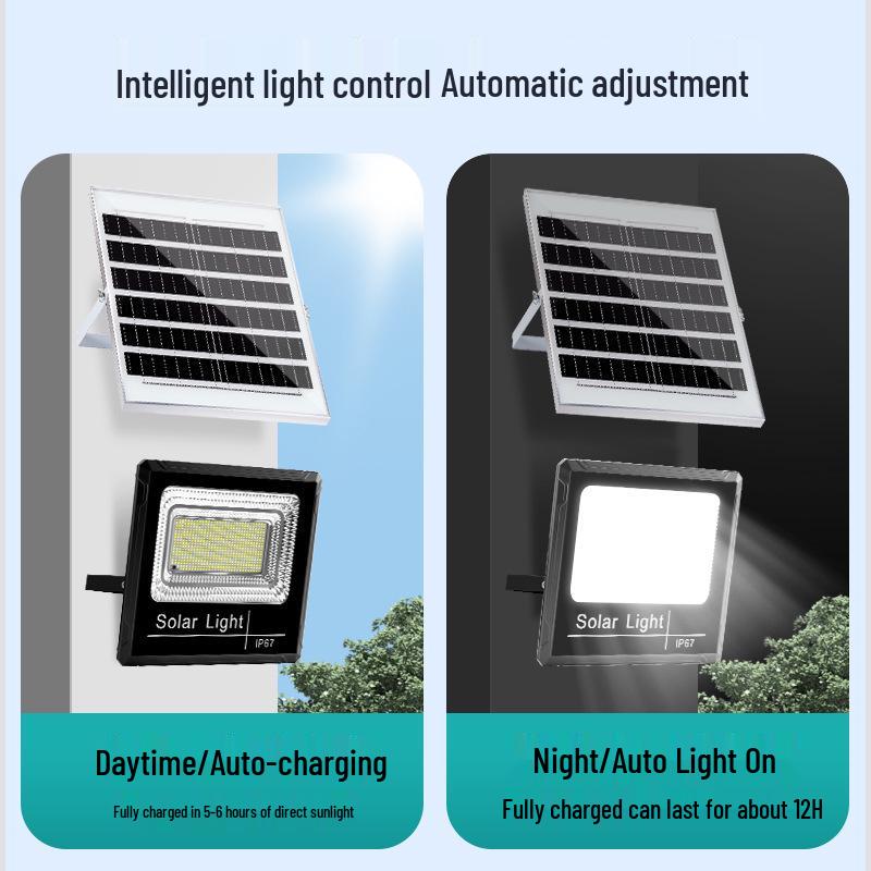 Wasserdichte Solar-LED-Hof-Torleuchte