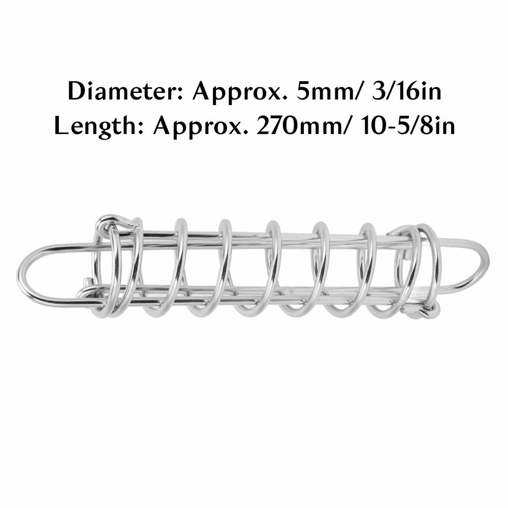 Snubber Springs Boat Docking Spring 304 Stainless Steel Damper Snubber Springs Yacht Mooring