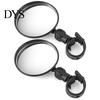 Adjustable Handlebar Mounted Convex Mirror 1/2Pcs Rotatable Bicycle Rearview Unbreakable Universal Easy Fit To Install Accessories