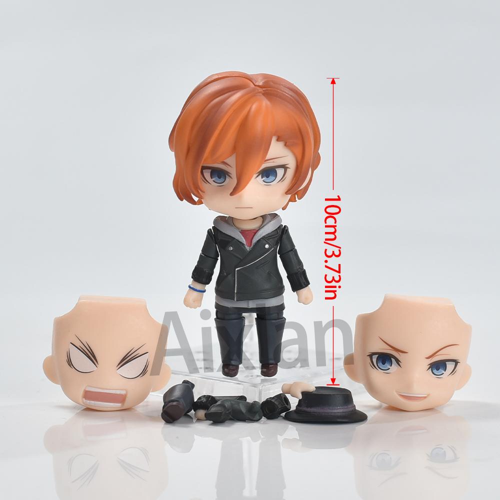 Aixlan #2409 Dazai Osamu #2410 Nakahara Chuya Figure Bungo Stray Dogs PVC Action Figure Amine Gift Collectible Figurine