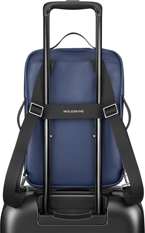 Moleskine Business Bag, Fits 13-inch Laptop, Backpack, Classic Professional, Vertical Design, New Model, Sapphire Blue
