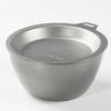 Captain Stag Outdoor Dish Lid Plate, 13cm, Lightweight Titanium, Made In Japan, Tsubame-Sanjo, UH-4507