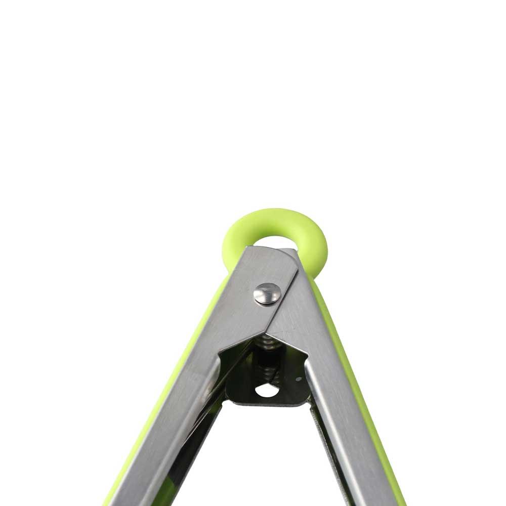 Steel Handle Heat Resistant Silicone Noodles Clamp Pasta Tools Food Serving Tongs BBQ Clips