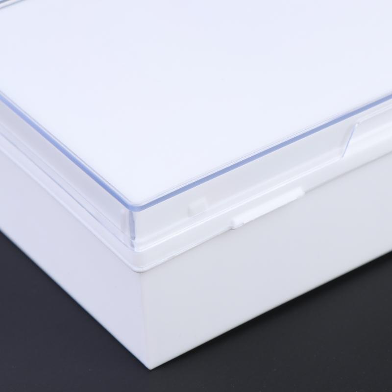 1PC Frosted Clear Flip Storage Box Large Capacity Dustproof Organizer for Wardrobe Underwear Socks Clothes Organization