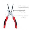 8Inch Welding Pliers For MIG TIG CO2 Gas Shielded Welding With Ergonomic Handle Industrial Carbon Steel Tool