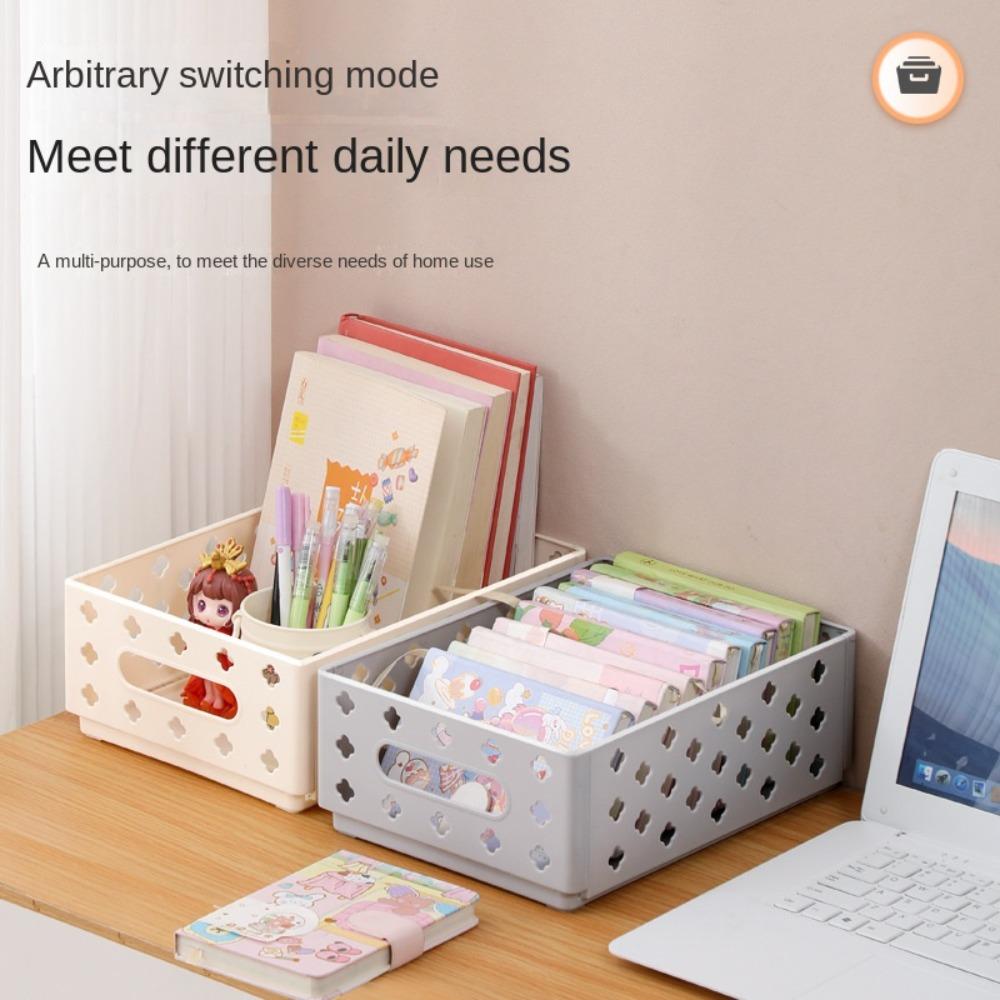 

Space Saving Folding Storage Box Kitchen Storage Basket Cosmetics Storage Tool
