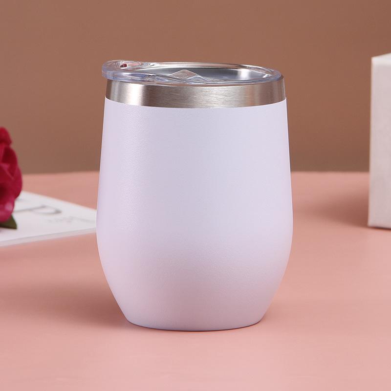 Supply 12Oz Egg Shell Cup Mini U-Shaped Egg Cup Small Heat and Cold Insulation Beer Red Wine Glass