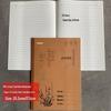 HuánMěi 18K Kraft Paper Notebook: Chinese Math, Character, Pinyin & Composition Practice with Plum, Orchid, Bamboo, Chrysanthemum Design.
