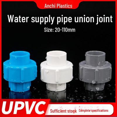 Balık Tankı ve Akvaryum için PVC Canlı Eklemli Su Temini Boru Bağlantı Parçaları - 20mm, 32mm, 50mm, 75mm boyutlarında Hızlı Eklemli Su Boru Bağlantı Parçaları.