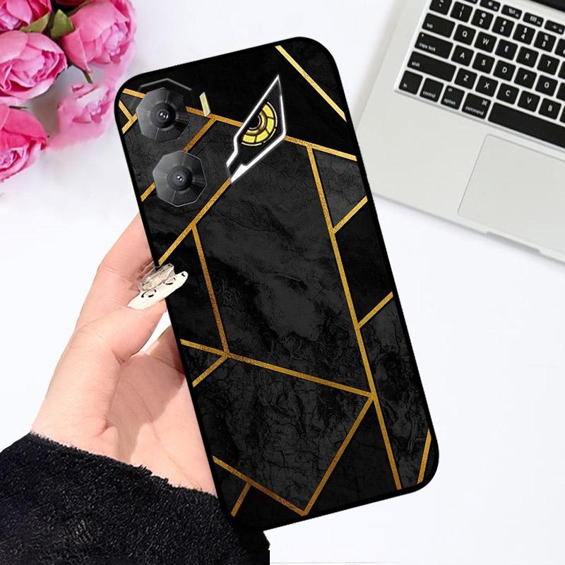 ZTE Nubia Neo 3 5G Kılıfı Z2464N Darbeye Dayanıklı Yumuşak TPU Silikon Kamera Koruma Kılıfı Nubia Neo3 Telefon Kılıfı İçin Fundas Coque