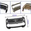 Dashboard Center Air Conditioning Panel Left Right AC Vent Grille Cover For Mercedes Benz E Class W211 2003 2004 2005 2006 2007