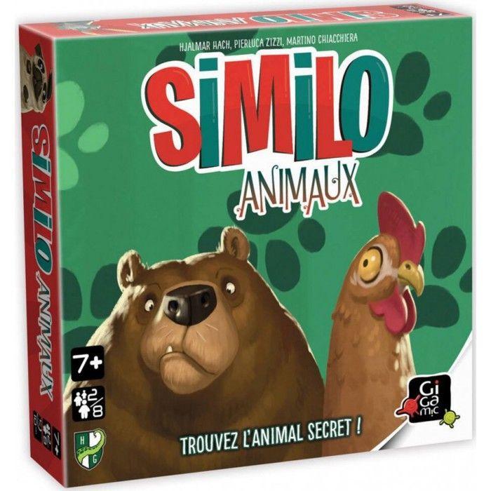 Similo animaux - Jeu de société - GIGAMIC - Multicolore - Enfant - 7 ans et plus - 10 min - Blanc