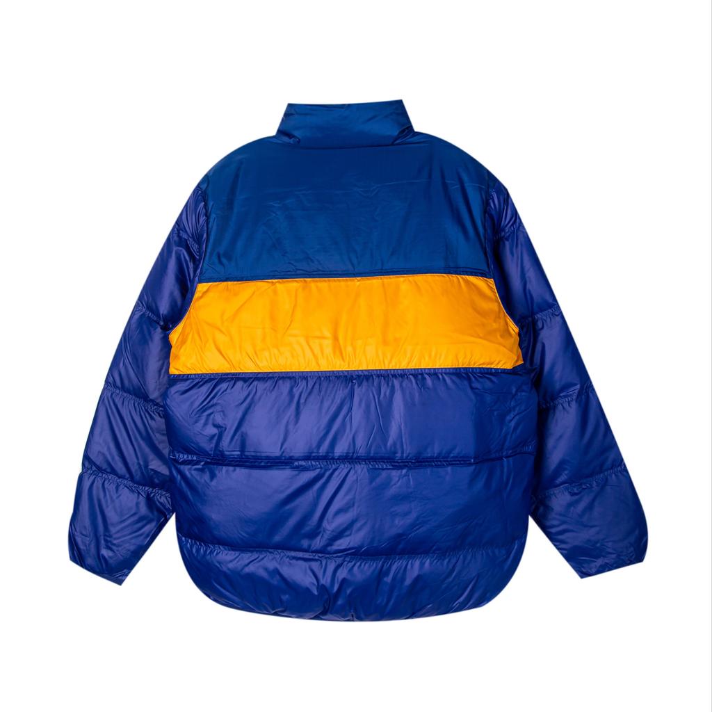 Nike Color Block Warm Logo Embroidered Stand Collar Puffer Jacket Men Jacket Royal-Blue 484509-477