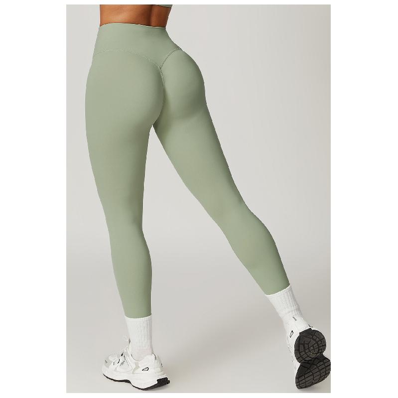 New Running Naked Speed Drying Fitness Pants, Breathable And Tight Fit, High Waist And Hip Lifting Yoga Pants For Women