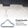 50Pcs Trampoline Triangular Buckle Replacement Wire Buckles V Rings Replaceable Trampoline Mat Triangle Rings Part