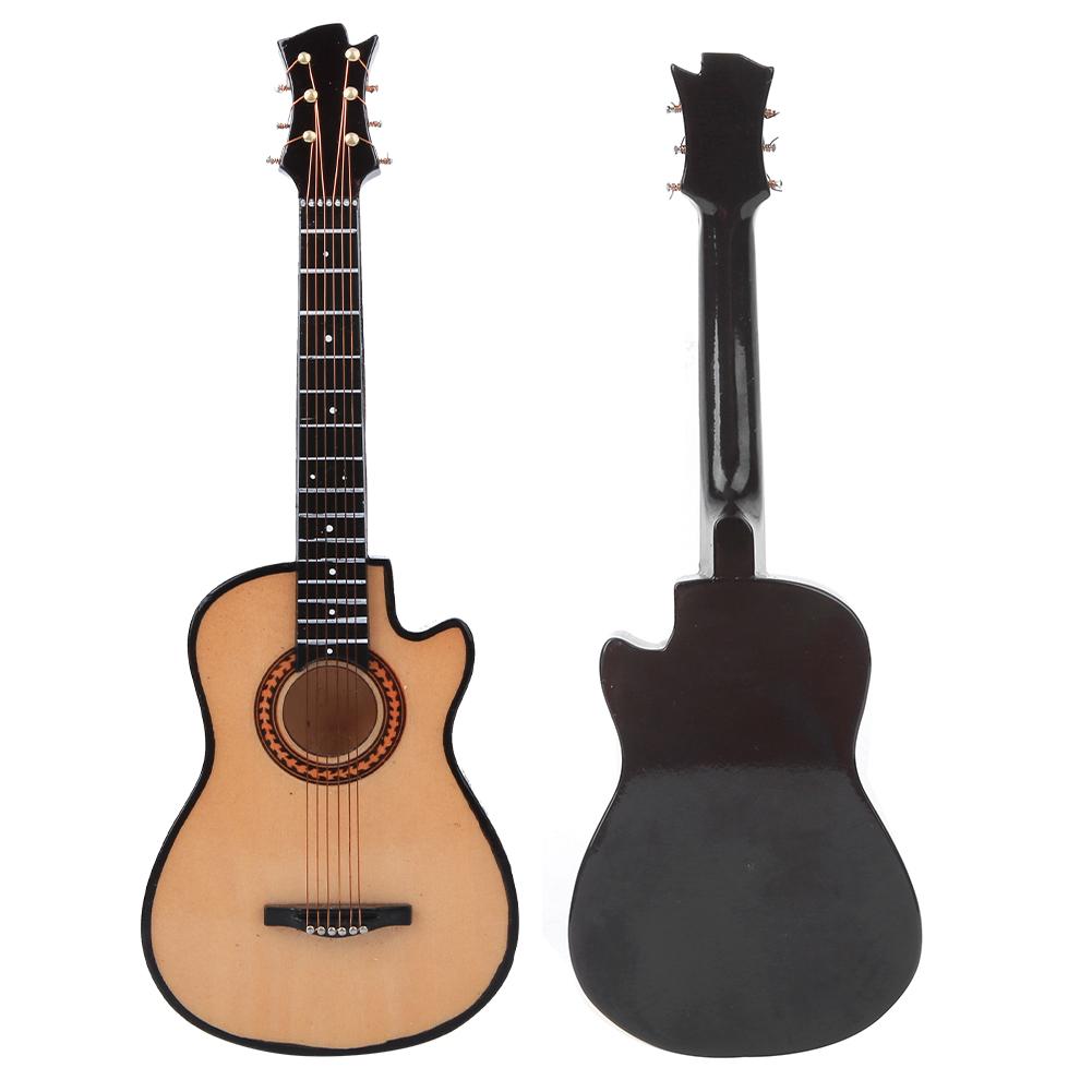 Miniature Acoustic Classical Guitar Model Mini Wooden Guitar Desktop Decoration Gifts20cm