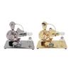 Stirling Engine Motor Model Colorful LED Educational Electricity Power Generator Toy for Kids Adults