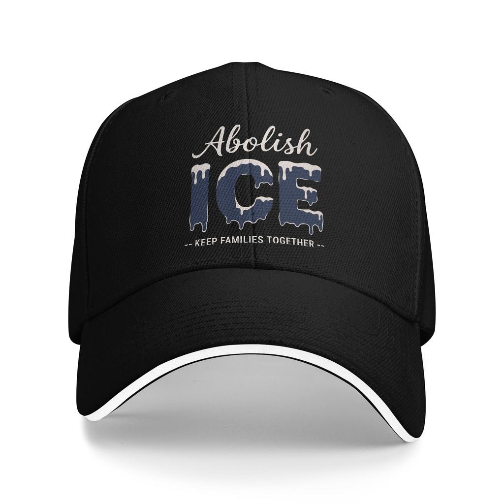 New Baseball Cap ice Out Anti Ice Minneapolis Abolish Ice Outfits For Unisex WomenTrucker Hat Vintage Snapback Cap Adjustable