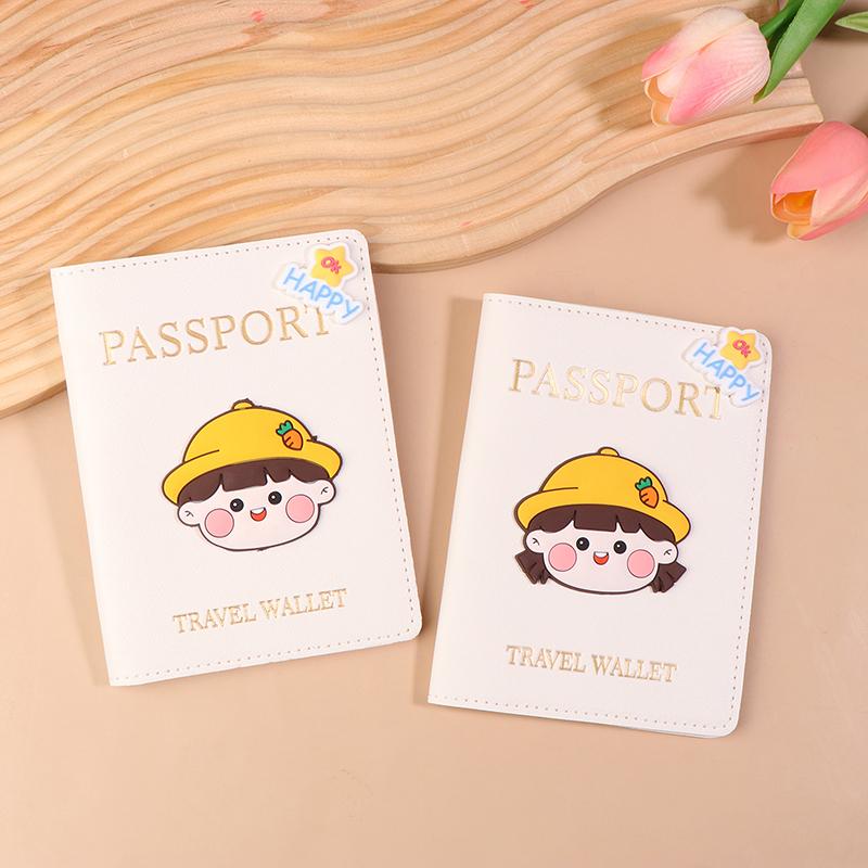 Reise PU Lær Reise Pass Beskyttelsesdeksel Passveske Holder for Forretningsbillett Passholder Etui Reisetilbehør