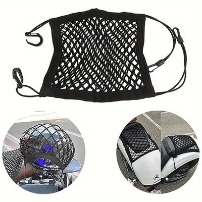 Motorcycle Battery Car Modified Luggage Net Helmet Debris Net