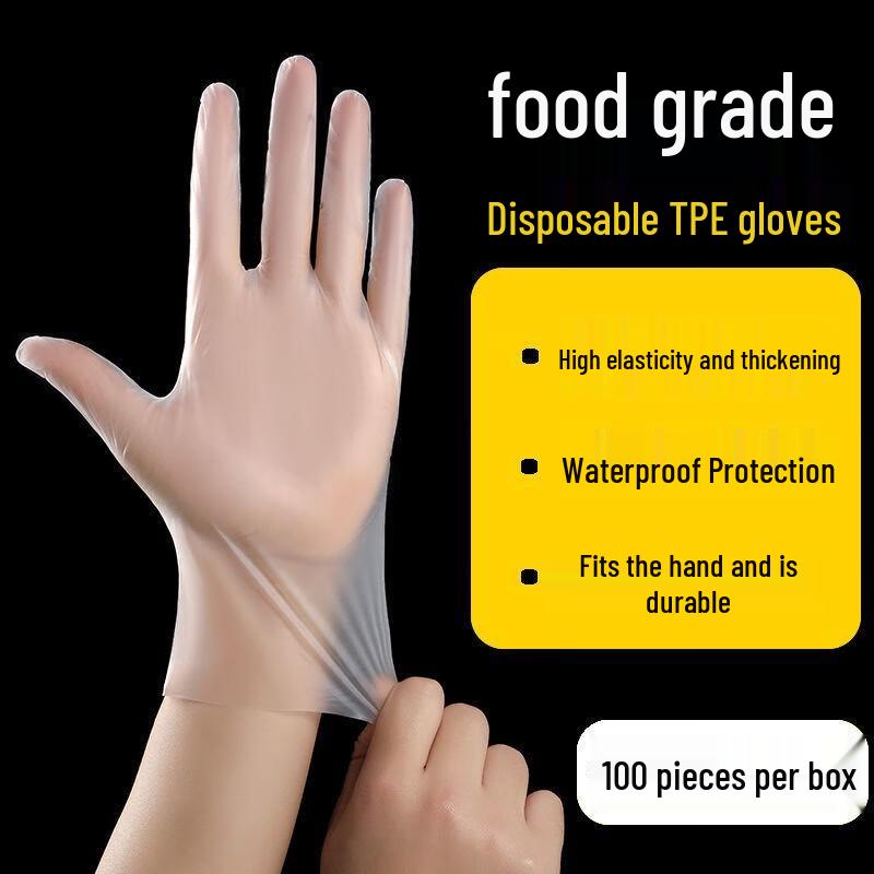 Einweg-TPE-Handschuhe in Lebensmittelqualität