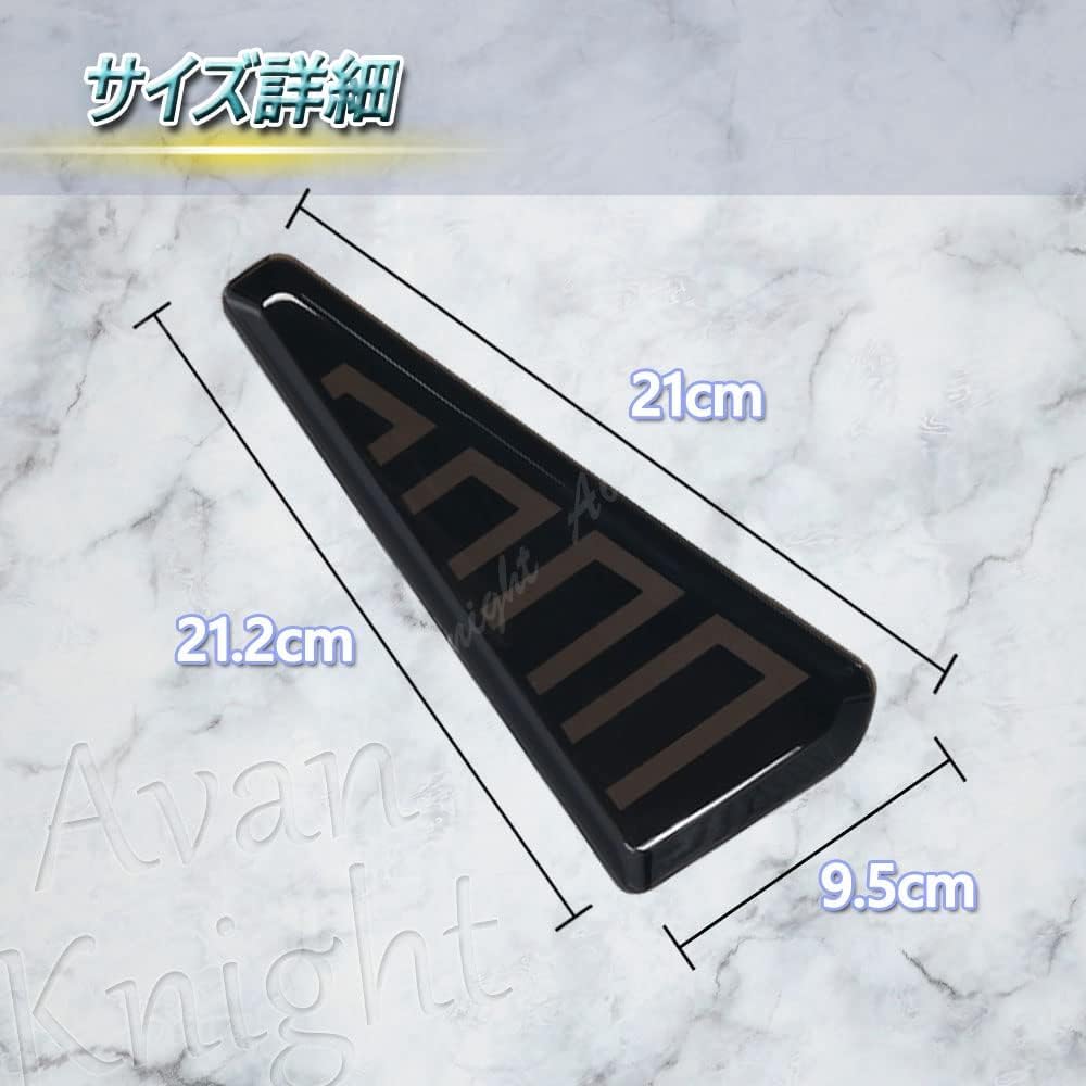 Avan Knight Rear Tail Flowing Lights of for Toyota Smoke with Sequential Turn Brake and Small Lamp Reflectors Flowing Turn (Set 2) Noah/Voxy (80