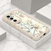 Pastoral Wildflower Case For Samsung S26 S25 Ultra S24 S23 S22 S21 FE A18 A54 A55 A16 A26 A36 A56 A17 A27 A37 A57 5G Shockproof Bumper Cover