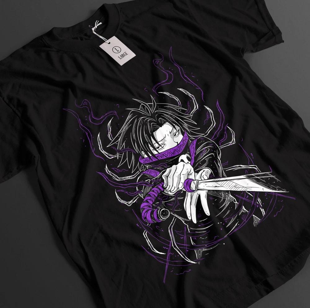 Hunter x Hunter Shirt Feitan TShirt Phantom Troupe HxH Hisoka Anime Unisex Tee S
