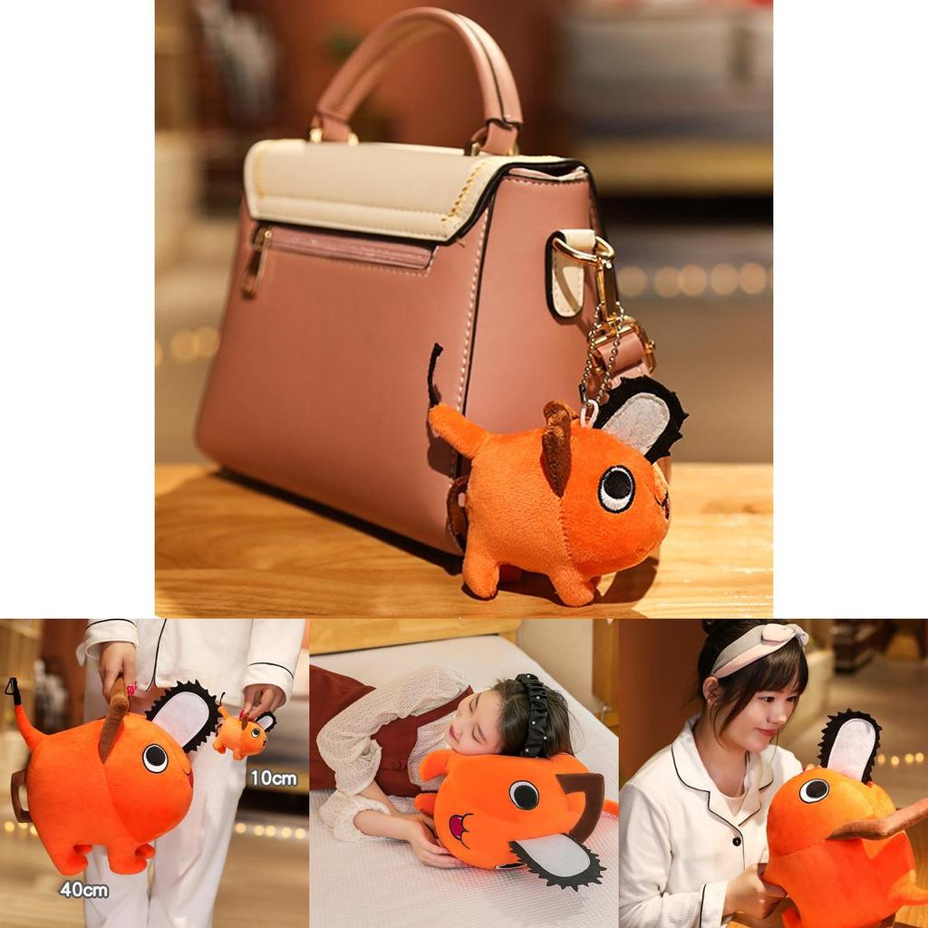 Chainsaw Man Pochita Plush Toy Stuffed Doll For All Ages Soft Squishy Non-toxic Materials Birthday Xmas Gift