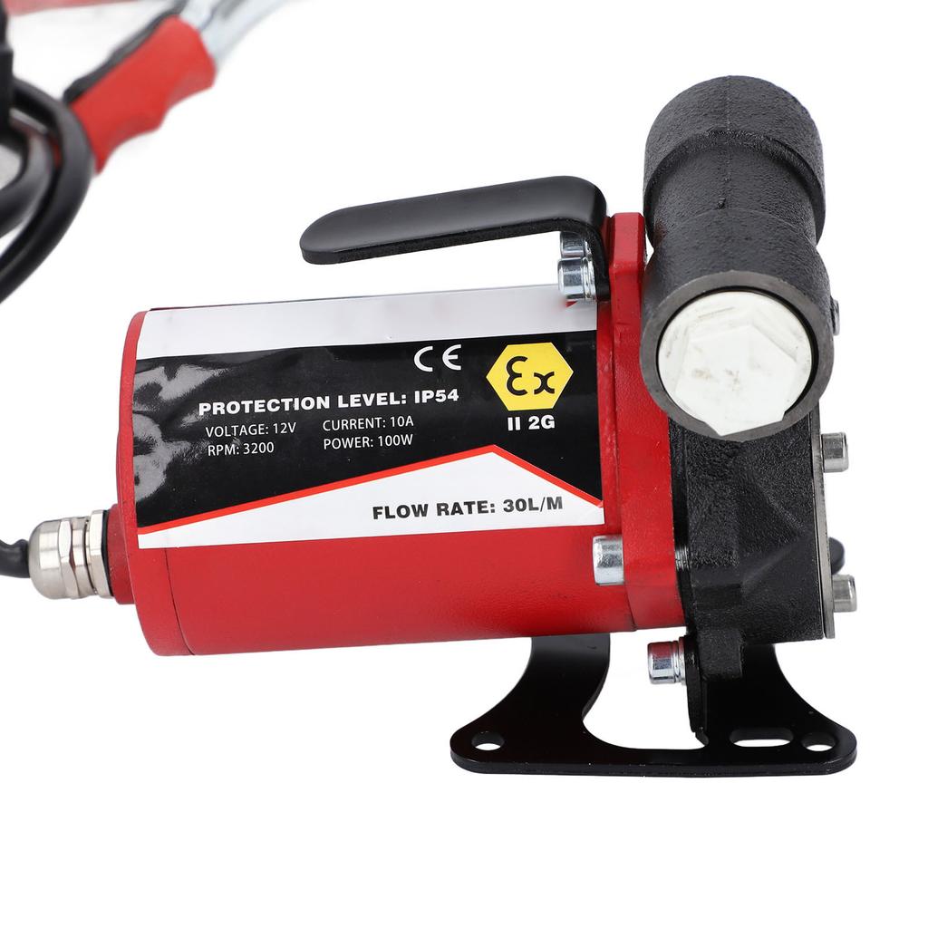 12V Gasoline Pump Explosion Proof Quiet Self Priming Oil Transfer Pump with Switch for Diesel