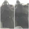 PRADA Tessuto Nylon Backpack Rucksuck Daypack Drawstring Leather B4650F Black Triangle Logo Plate