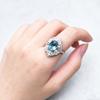 Eleganter Kristallring im Influencer-Stil - Verstellbarer Luxusschmuck