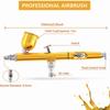 Airbrush Portable Handheld Airbrush Gun Accessories 0.3mm Nozzle for FX Makeup Tattoo Painting