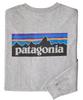 Patagonia Long Sleeve Regular Gray Size L Men's T-Shirt, Fit, Heather, [Used]