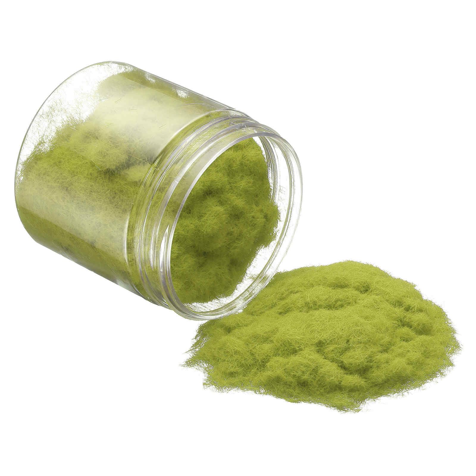 

CoCud Model Glass Terrain Powder 185ml Capacity, Fake Miniature Flowers, Glass Trees, 5mm Nylon Light Green - (Uses: DIY Dollhouse, Fairy Garden,