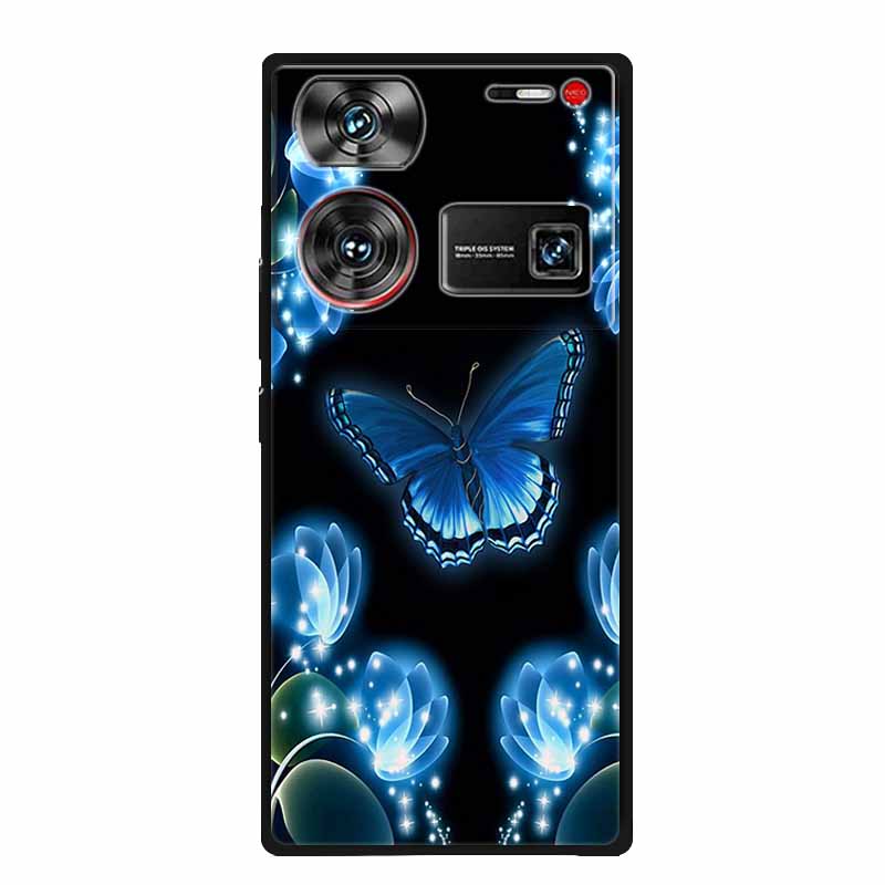 For ZTE Nubia Z60 Ultra Case Animals Soft Silicone TPU Cover Phone Cases For ZTE Nubia Z60Ultra 5G Protective Cool Wolf Coque